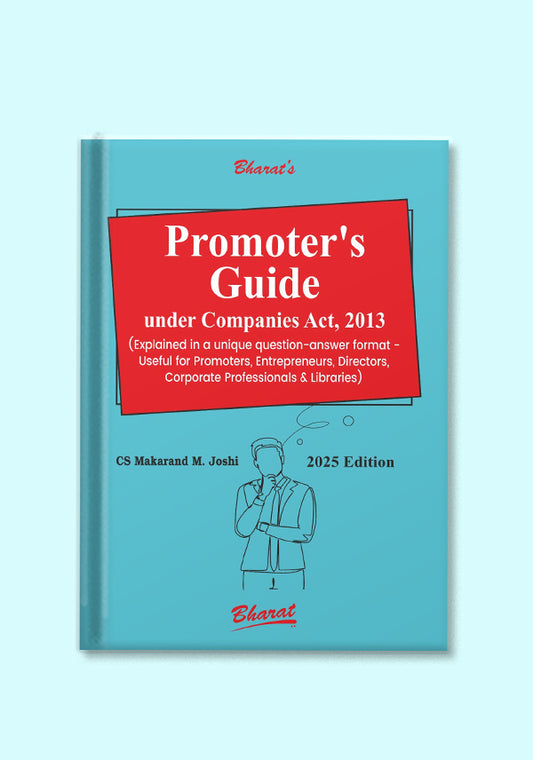 Promoter’s Guide under Companies Act, 2013