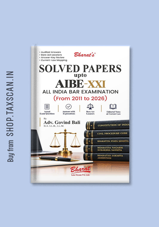 Solved Papers upto AIBE - XXI (From 2011 to 2026) - 1st edition, 2026 by Adv Govind Bali
