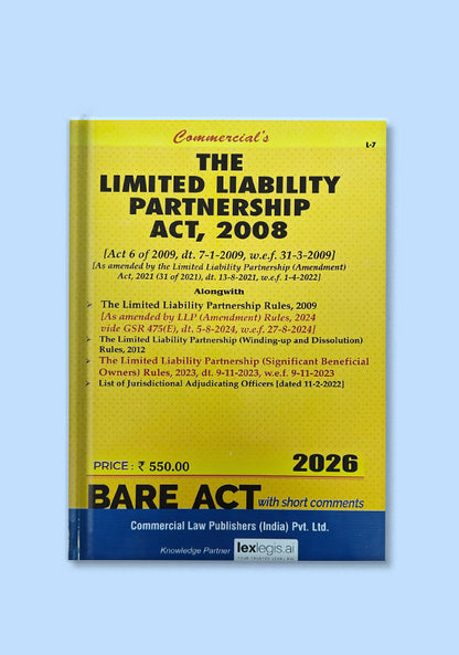 The Limited Liability Partnership Act 2008 - shopscan