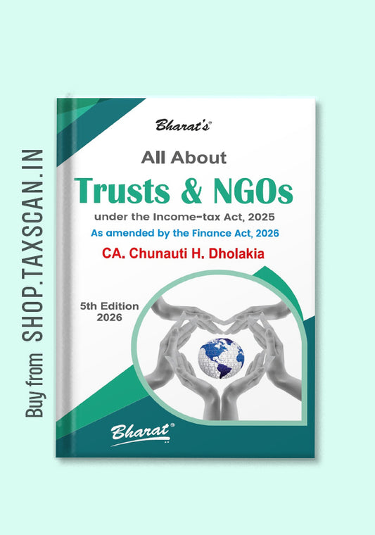 All About Trusts & NGOs - registration, taxation, FCRA, 12A/80G compliance handbook - Bharat Law House